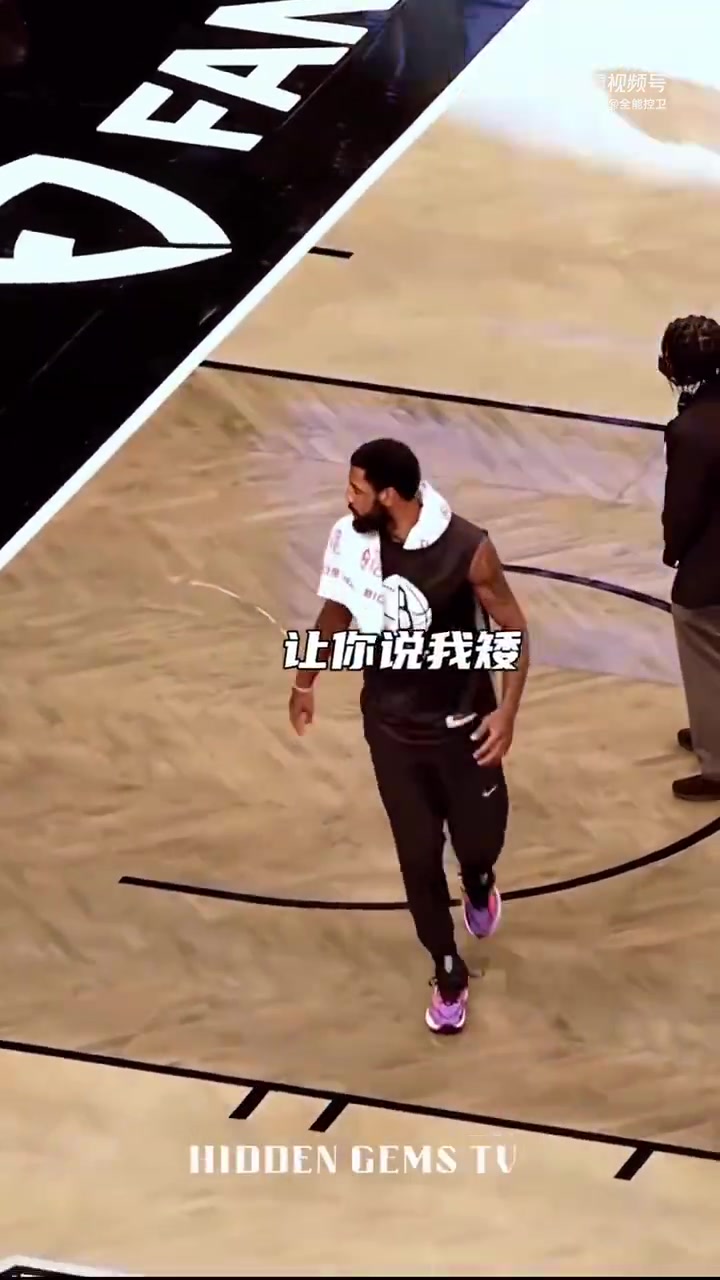 你不對勁！原來歐文一心想著要隔扣杜蘭特，并將其撂倒在地