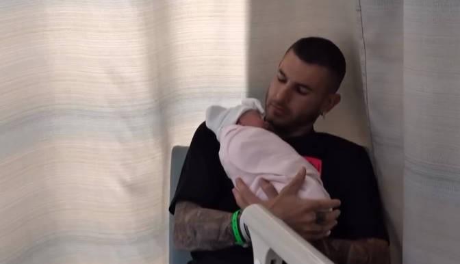 盧卡斯曬一個(gè)月前女兒出生Vlog：我們的世界變得更美麗了