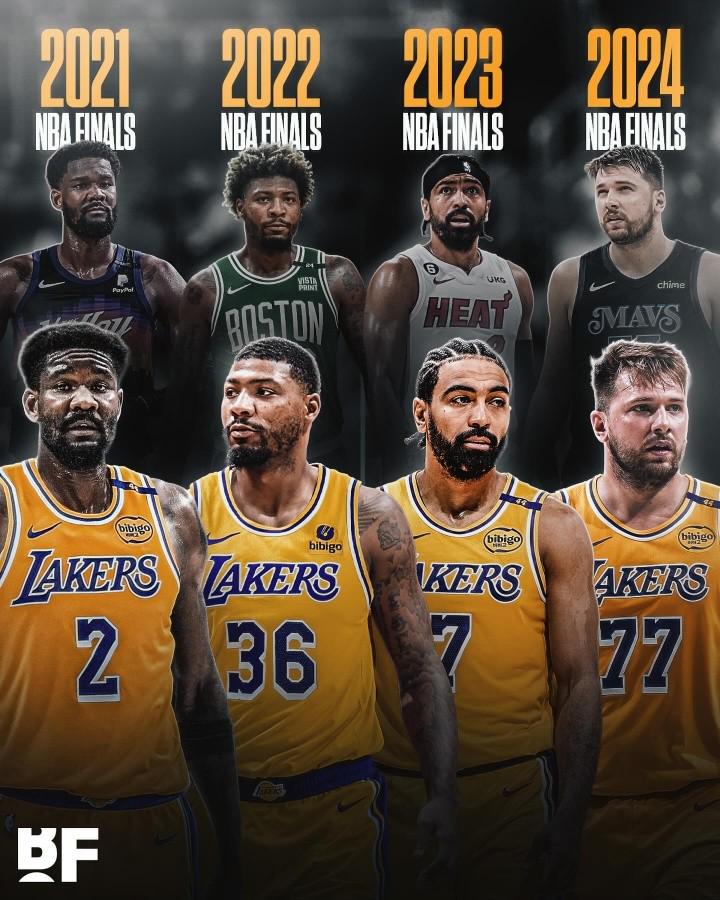 美媒：湖人隊(duì)在“收藏”過去幾年的NBA總亞軍主力成員